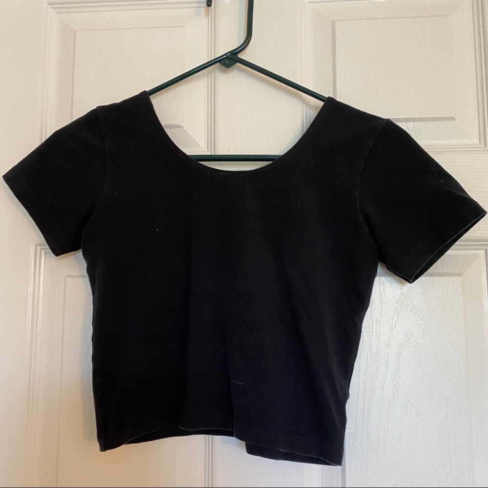 american apparel crop top